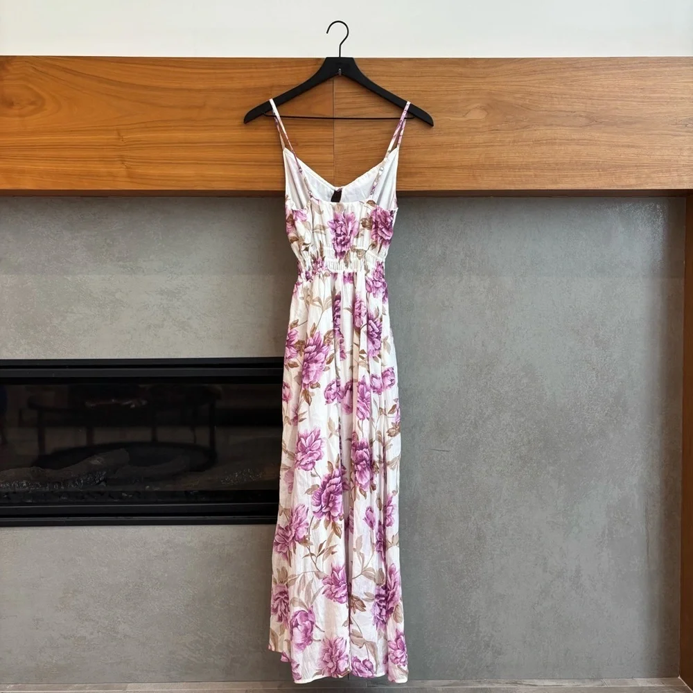 NWOT Abercrombie & Fitch Maxi Floral Dress, Size XS